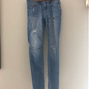 Ripped Hollister Skinny Jeans